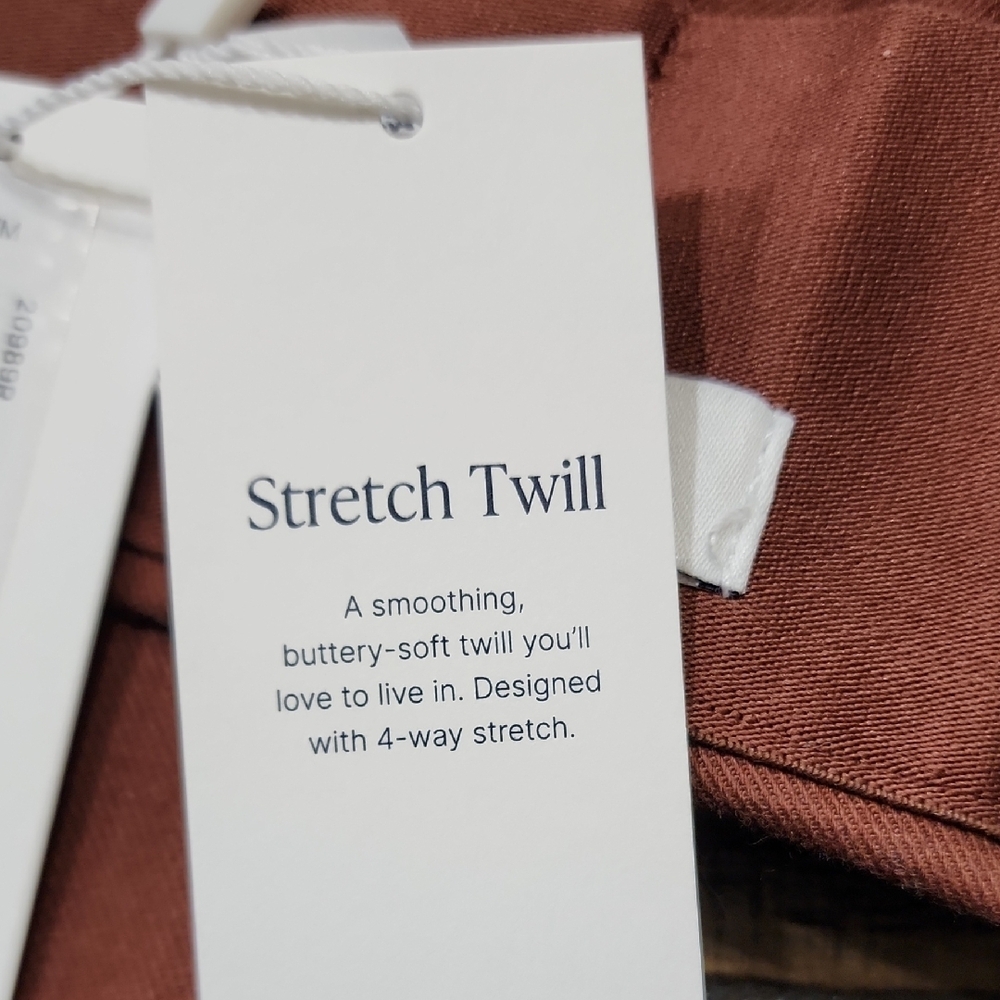 Rust High-Waisted Pants - Picture 4 of 5